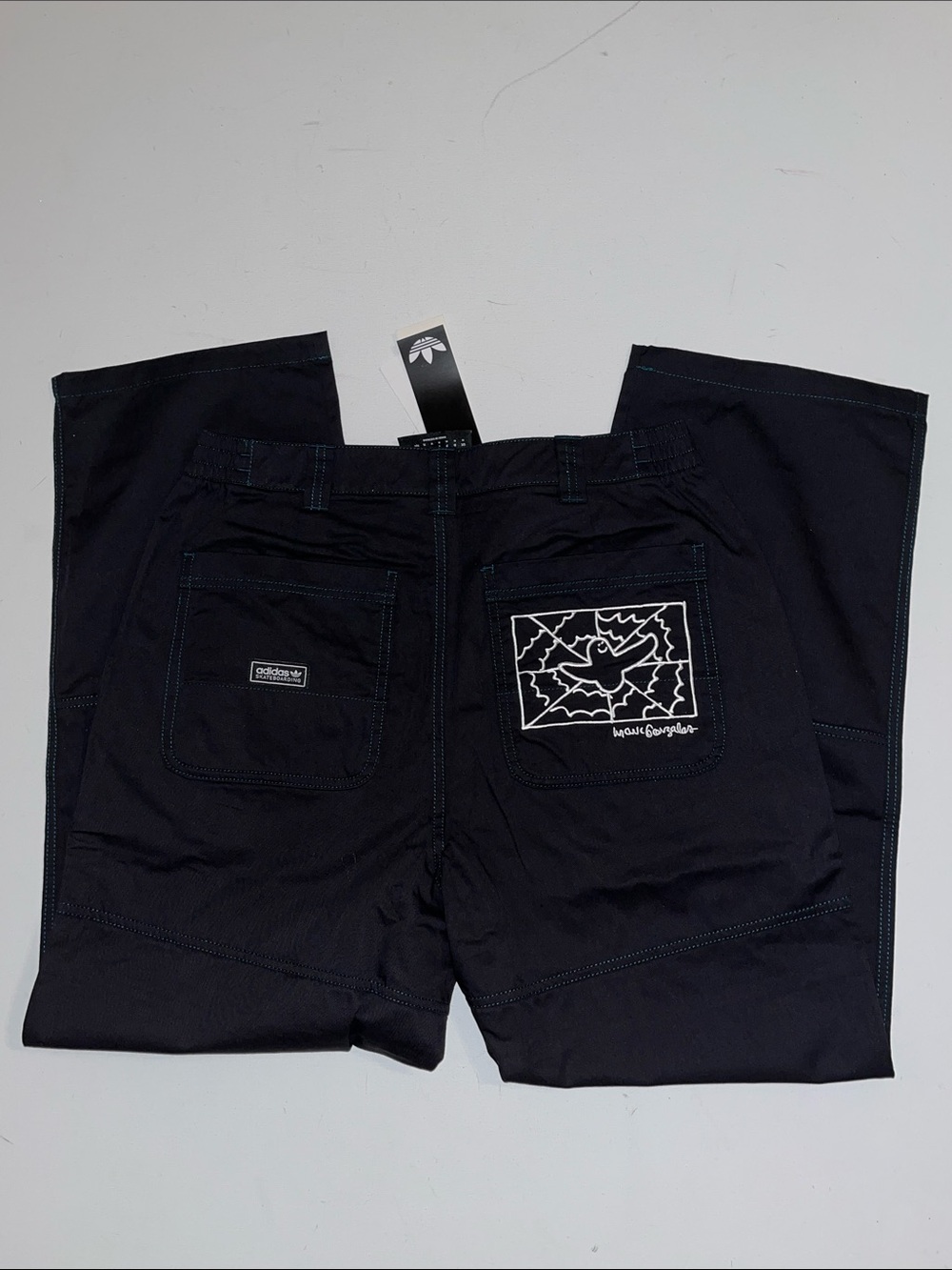Adidas x Mark Gonzales Gonz Skateboarding Pants Black KE1011 Size M $90